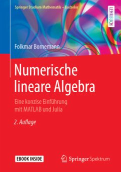 Numerische lineare Algebra, m. 1 Buch, m. 1 E-Book - Bornemann, Folkmar