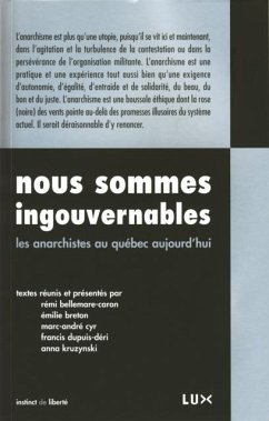 Cover Nous sommes ingouvernables (eBook, PDF)