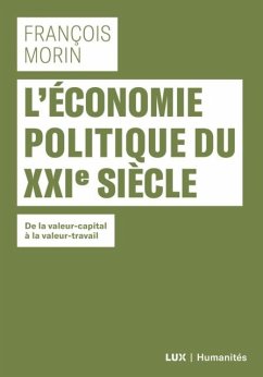 L'economie politique du XXIe siecle (eBook, PDF) - Morin, Francois