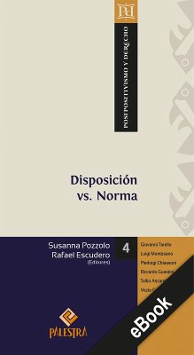 Cover Disposición vs. Norma (eBook, ePUB)