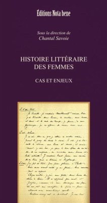 Cover Histoire litteraire des femmes (eBook, PDF)