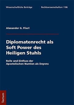 Cover Diplomatenrecht als Soft Power des Heiligen Stuhls (eBook, PDF)