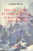 Pour une lecture du roman quebecois (eBook, PDF)