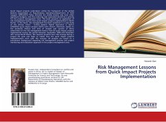 Risk Management Lessons from Quick Impact Projects Implementation
