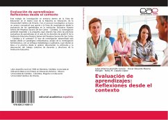 Evaluación de aprendizajes: Reflexiones desde el contexto