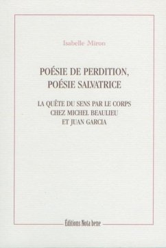 Cover Poesie de perdition, poesie salvatrice (eBook, PDF)