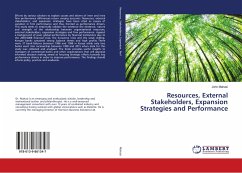 Resources, External Stakeholders, Expansion Strategies and Performance - Mahasi, John