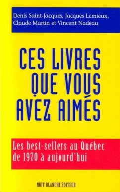 Cover Ces livres que vous avez aimes (eBook, PDF)