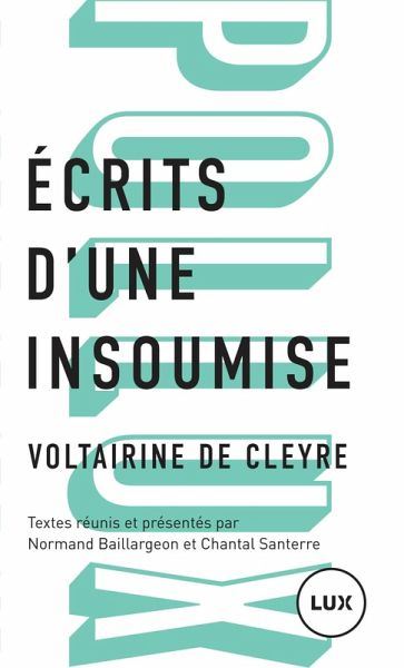 Ecrits d'une insoumise (eBook, ePUB)