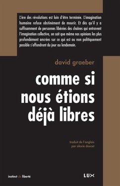Cover Comme si nous etions deja libres (eBook, ePUB)