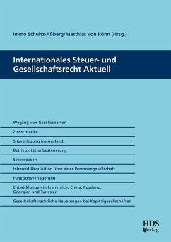 Cover Internationales Steuer- und Gesellschaftsrecht Aktuell (eBook, PDF)