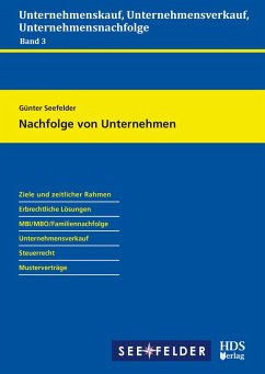 Nachfolge von Unternehmen (eBook, PDF) - Seefelder, Günter