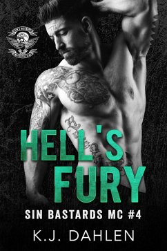Hell's Fury (Sin's Bastards MC, #4) (eBook, ePUB) - Dahlen, Kj