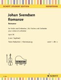 Romanze op. 26, Violine und Orchester, Klavierauszug + Solostimme