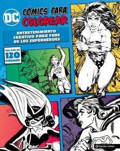 DC Cómics para colorear Wonderwoman. Entretenimiento creativo para fans de los superhéroes