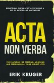 Acta Non Verba (eBook, ePUB)