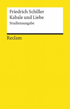 Kabale und Liebe. Studienausgabe (eBook, ePUB) - Schiller, Friedrich