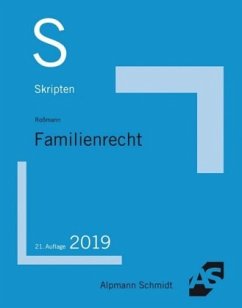 Skript Familienrecht - Roßmann, Franz-Thomas