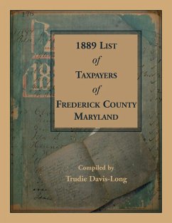 1889 List of Taxpayers of Frederick County, Maryland - Davis-Long, Trudie