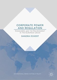 Corporate Power and Regulation - Eckert, Sandra