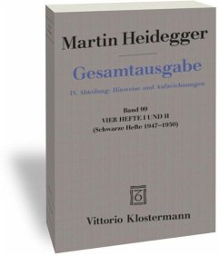 Vier Hefte I und II - Heidegger, Martin;Heidegger, Martin