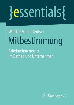 Mitbestimmung - Müller-Jentsch, Walther