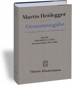 Vier Hefte I und II - Heidegger, Martin
