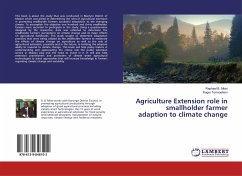 Agriculture Extension role in smallholder farmer adaption to climate change