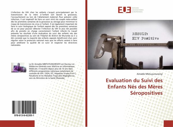 Evaluation du Suivi des Enfants Nés des Mères Séropositives