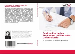 Evaluación de las Funciones del Docente Universitario