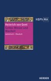 Gottes Wesen und Washeit / Herders Bibliothek der Philosophie des Mittelalters (HBPhMA) 45