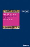 Gottes Wesen und Washeit / Herders Bibliothek der Philosophie des Mittelalters (HBPhMA) 45