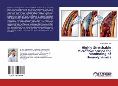 Highly Stretchable Microflow Sensor for Monitoring of Hemodynamics