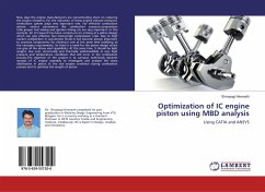 Optimization of IC engine piston using MBD analysis