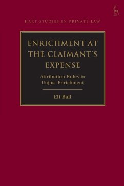 Enrichment at the Claimant's Expense - Ball, Eli