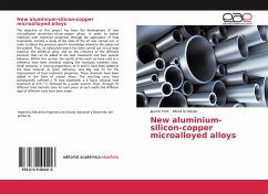 New aluminium-silicon-copper microalloyed alloys