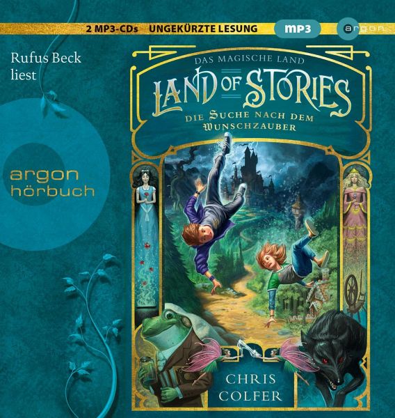 Die Suche nach dem Wunschzauber / Land of Stories Bd.1 (2 MP3-CDs) von  Chris Colfer - Hörbücher portofrei bei bücher.de