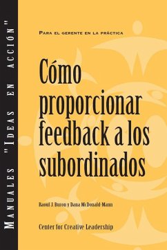 Giving Feedback to Subordinates (Spanish for Latin America) (eBook, ePUB)