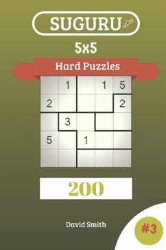 Suguru Puzzles - 200 Hard Puzzles 5x5 Vol.3 - Smith, David