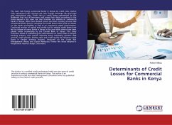 Determinants of Credit Losses for Commercial Banks in Kenya - Mbau, Robert