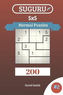 Suguru Puzzles - 200 Normal Puzzles 5x5 Vol.2 - Smith, David