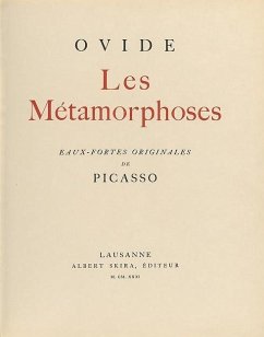 Ovid: The Metamorphoses: Illustrated with Etchings by Pablo Picasso - Picasso, Pablo