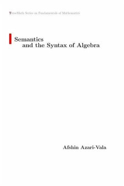 Semantics and the Syntax of Algebra - Azari-Vala, Afshin