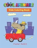 Cool Animals: Kids Coloring Book
