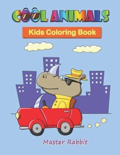 Cool Animals: Kids Coloring Book - Rabbit, Master