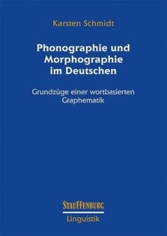 Cover Phonographie und Morphographie im Deutschen