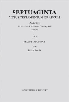 Septuaginta. Band 12,3 / Septuaginta [Volume 1]