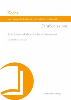 Kodex 8 (2018). Book Studies and Islamic Studies in Conversation (eBook, PDF)