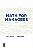 Math for Managers (eBook, PDF)