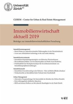 Cover Immobilienwirtschaft aktuell 2019